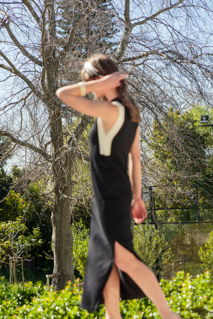 Sophia Dress Black-DRESSES-Kindacollection-Kinda
