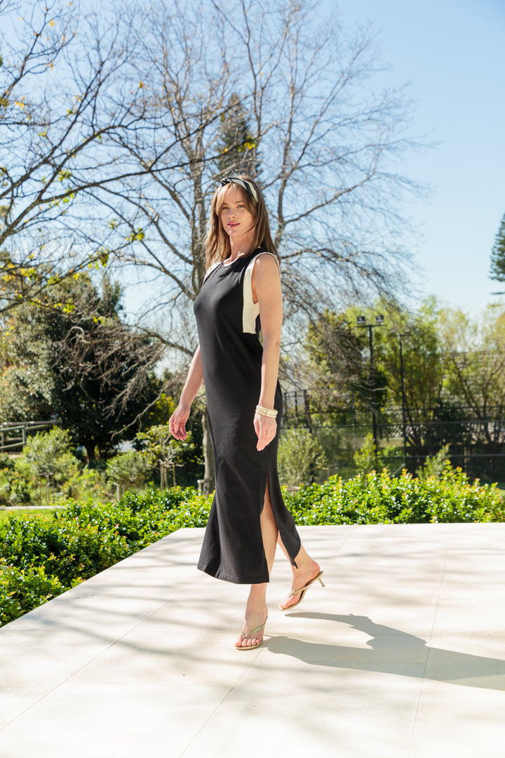 Sophia Dress Black-DRESSES-Kindacollection-Kinda