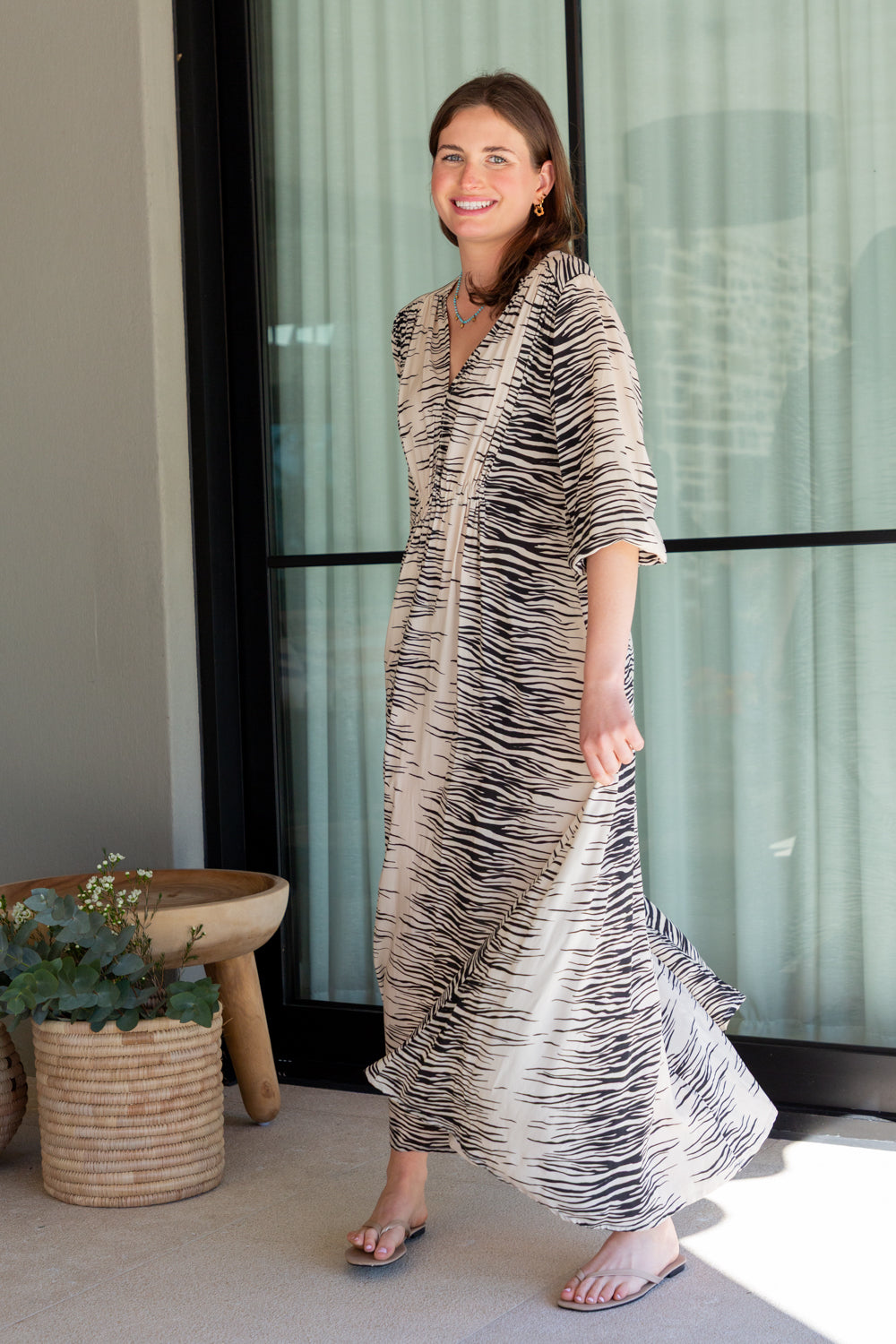 Arniston Dress Marty Print-DRESSES-Kinda-Kinda