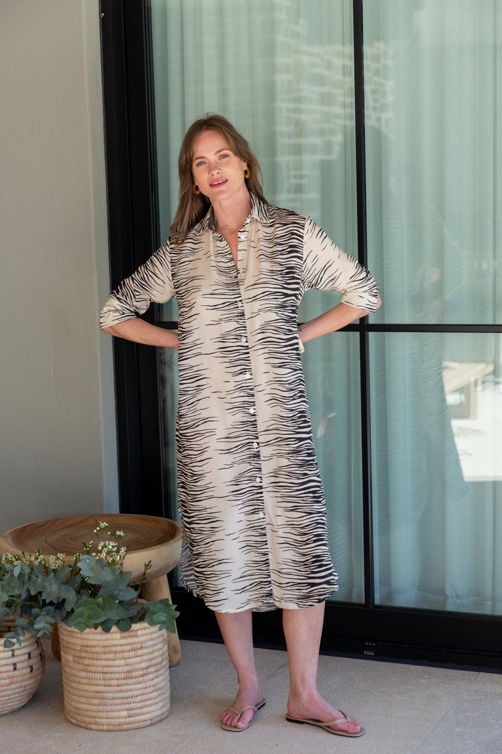 Evie Dress Marty Print-DRESSES-kindacollection-Kinda
