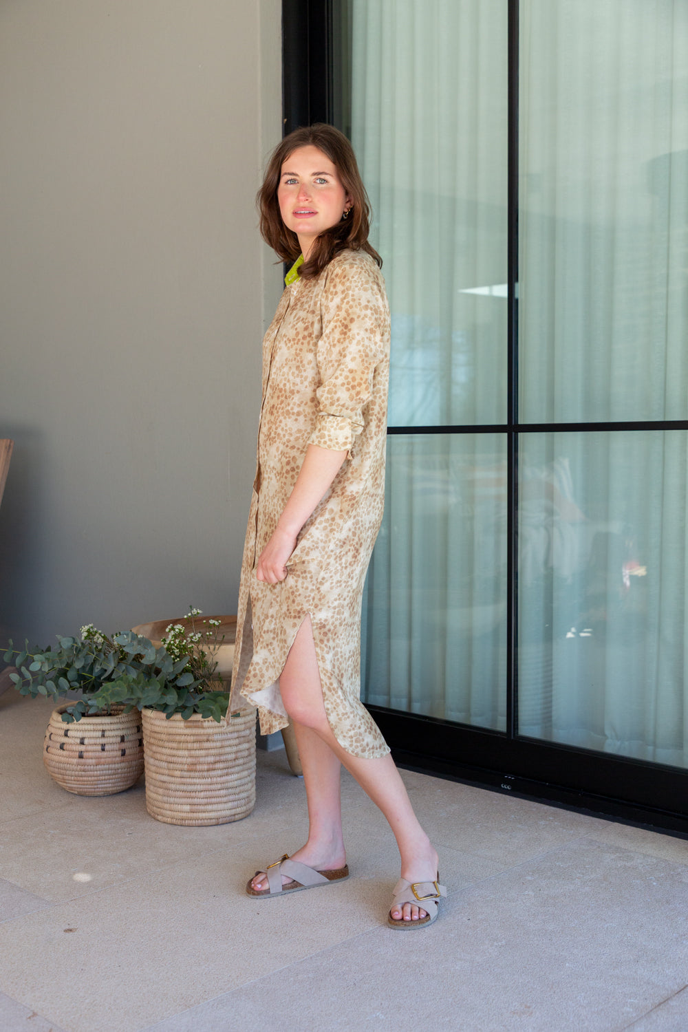 Evie Dress Animal Print-DRESSES-kindacollection-Kinda