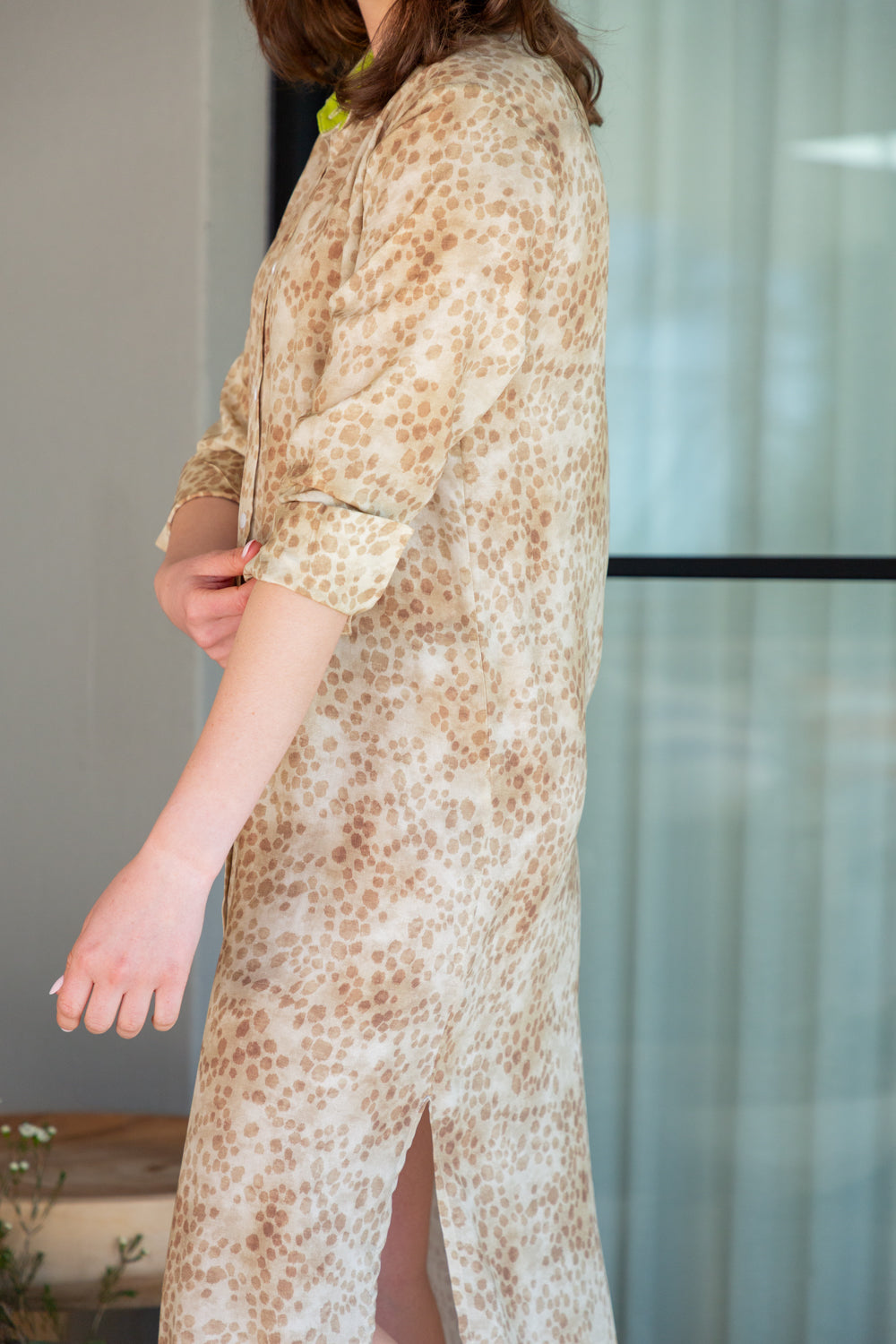 Evie Dress Animal Print-DRESSES-kindacollection-Kinda