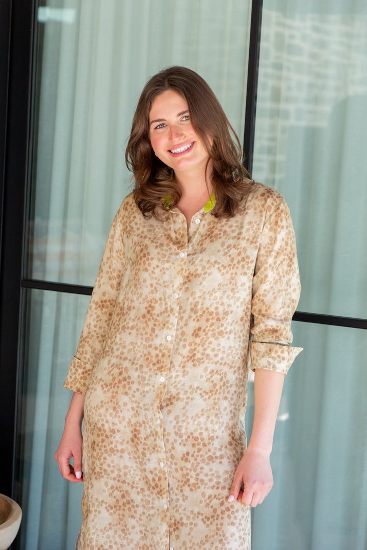 Evie Dress Animal Print-DRESSES-kindacollection-Kinda