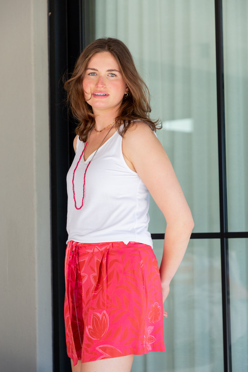 Tilly Tank White-TOPS-Kindacollection-Kinda