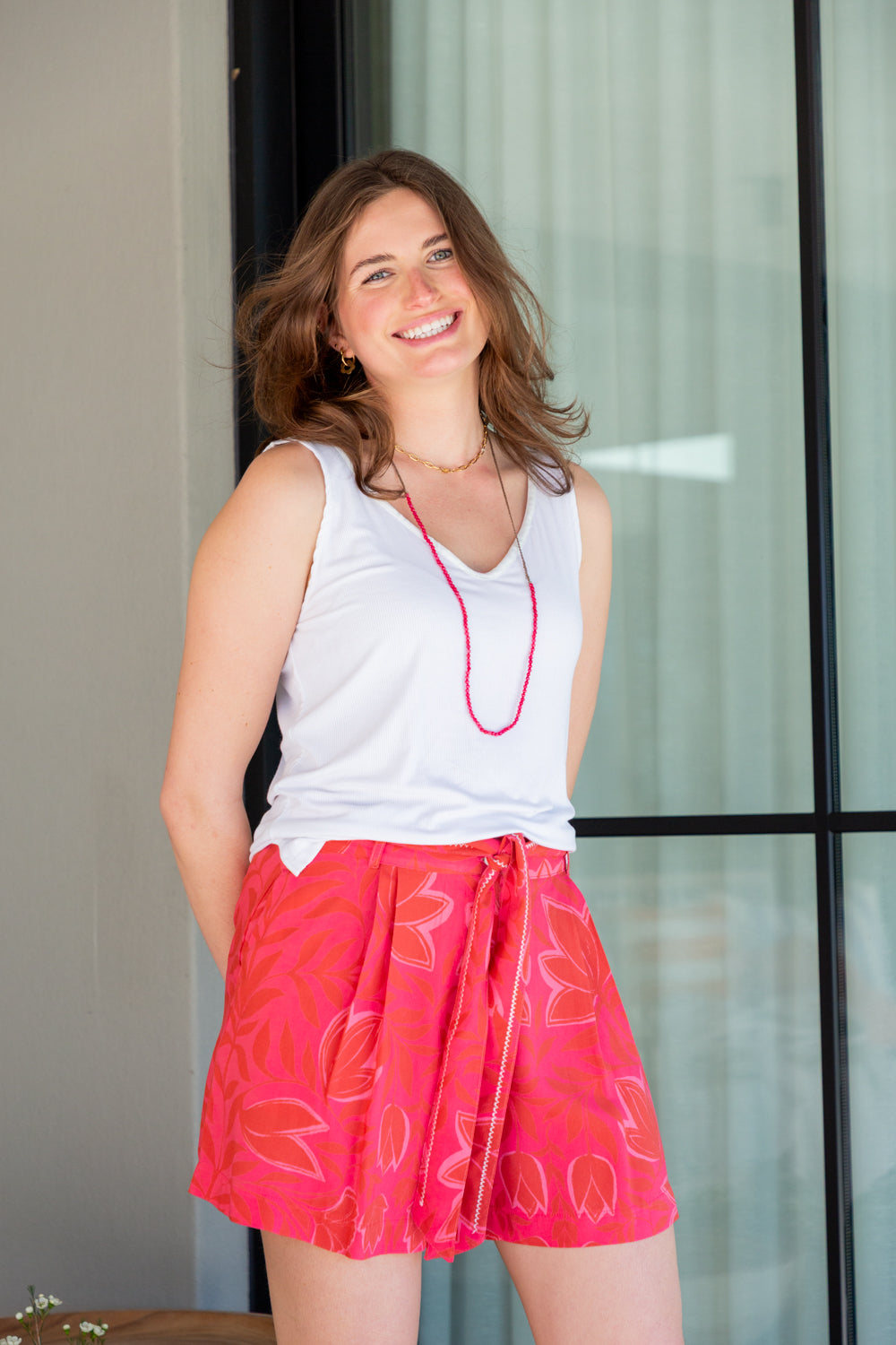 Tilly Tank White-TOPS-Kindacollection-Kinda