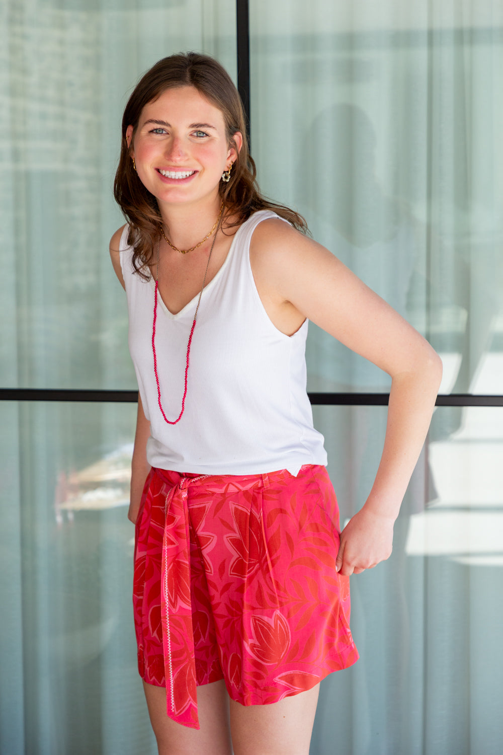 Tilly Tank White-TOPS-Kindacollection-Kinda