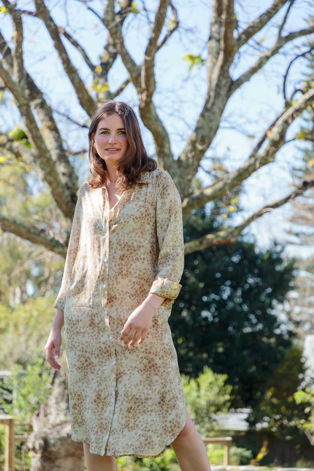 Evie Dress Animal Print-DRESSES-kindacollection-Kinda