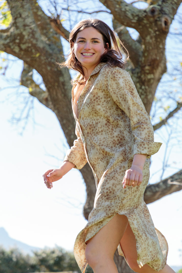 Evie Dress Animal Print-DRESSES-kindacollection-Kinda