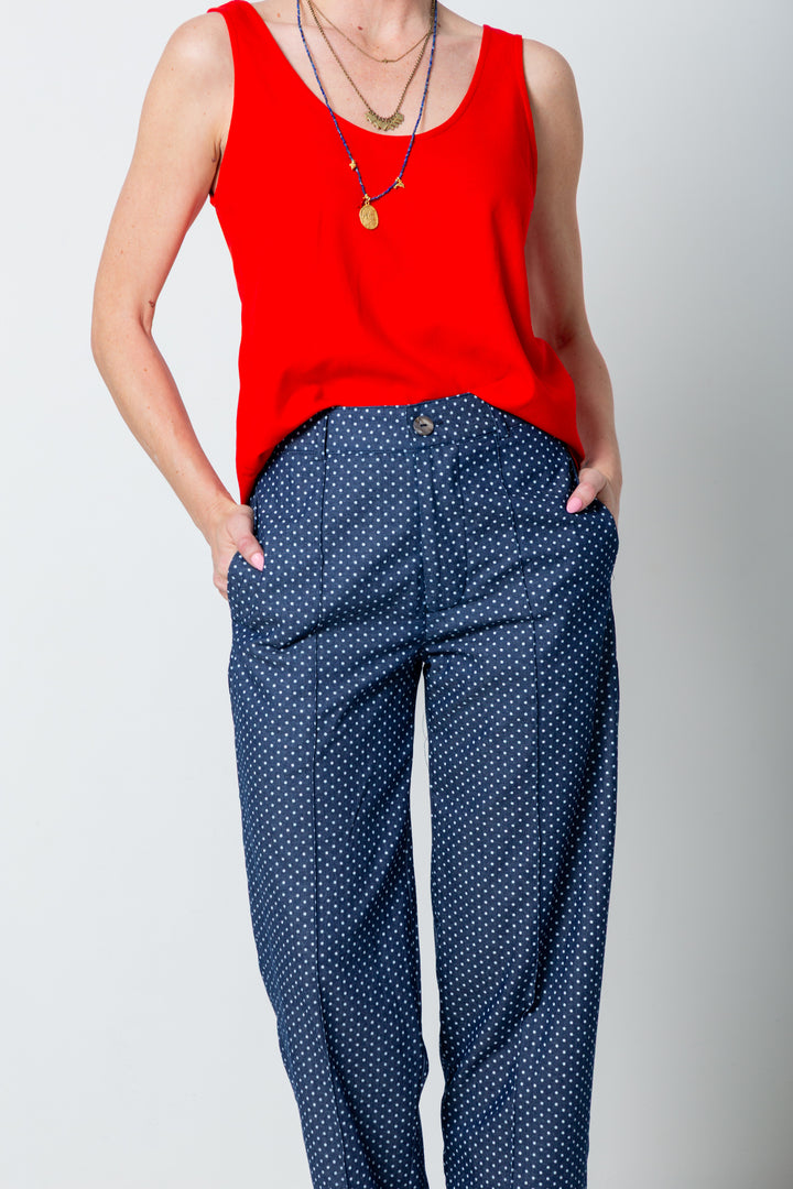 Thembi Top Classic Red-TOPS-Kindacollection-Kinda
