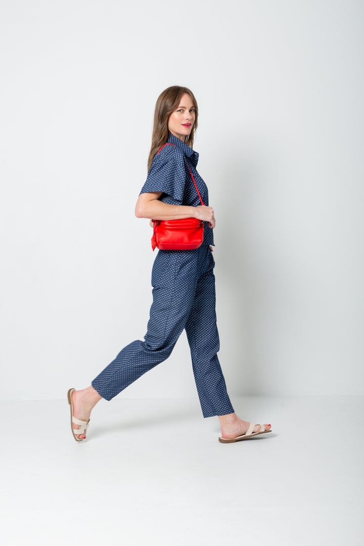 Vera Pants Denim Polka Dot-PANTS-kindacollection-Kinda