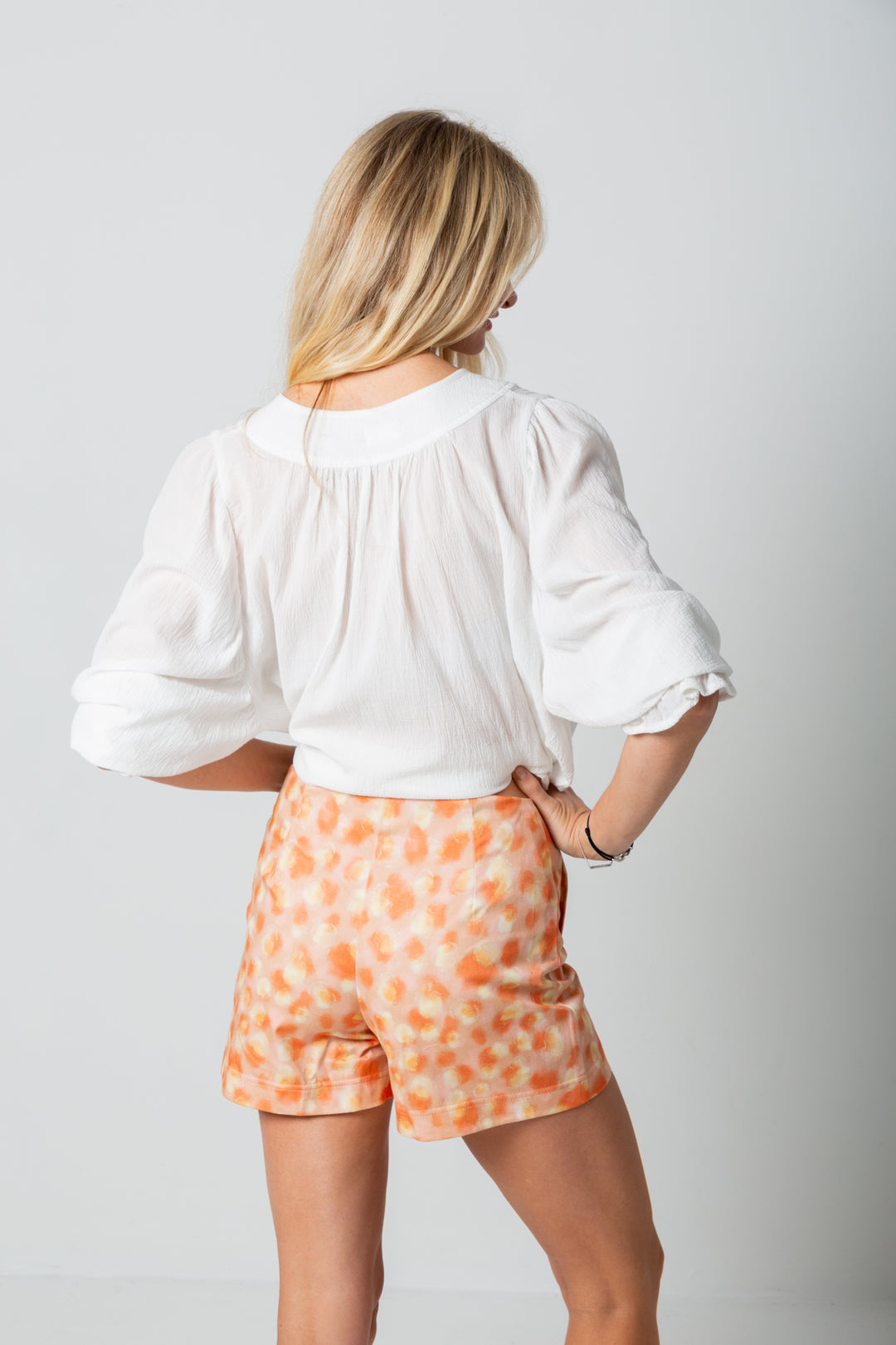 Bonny Shorts Coral Animal Print-PANTS-kindacollection-Kinda