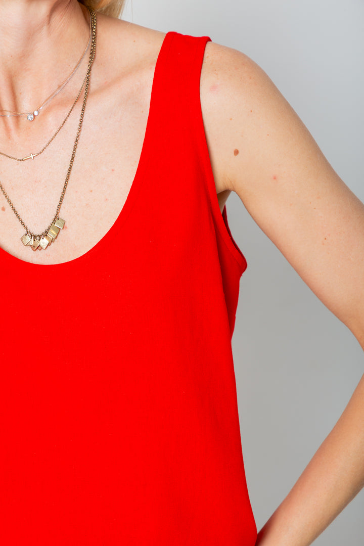 Thembi Top Classic Red-TOPS-Kindacollection-Kinda