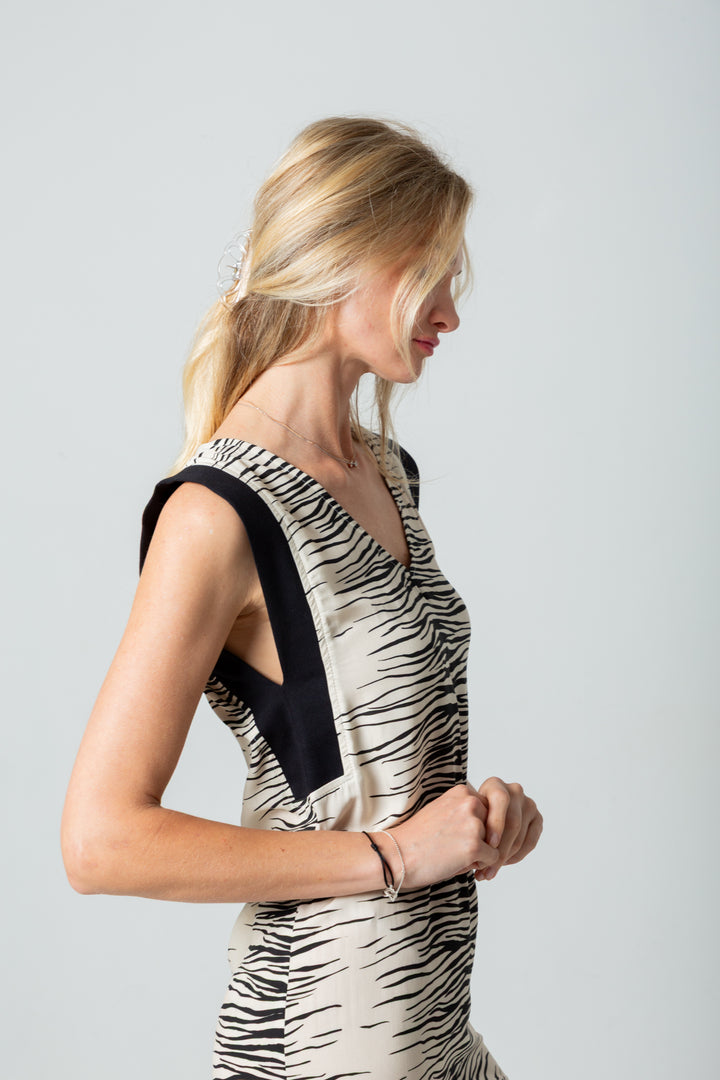 Sophia Dress Marty Print-DRESSES-Kindacollection-Kinda