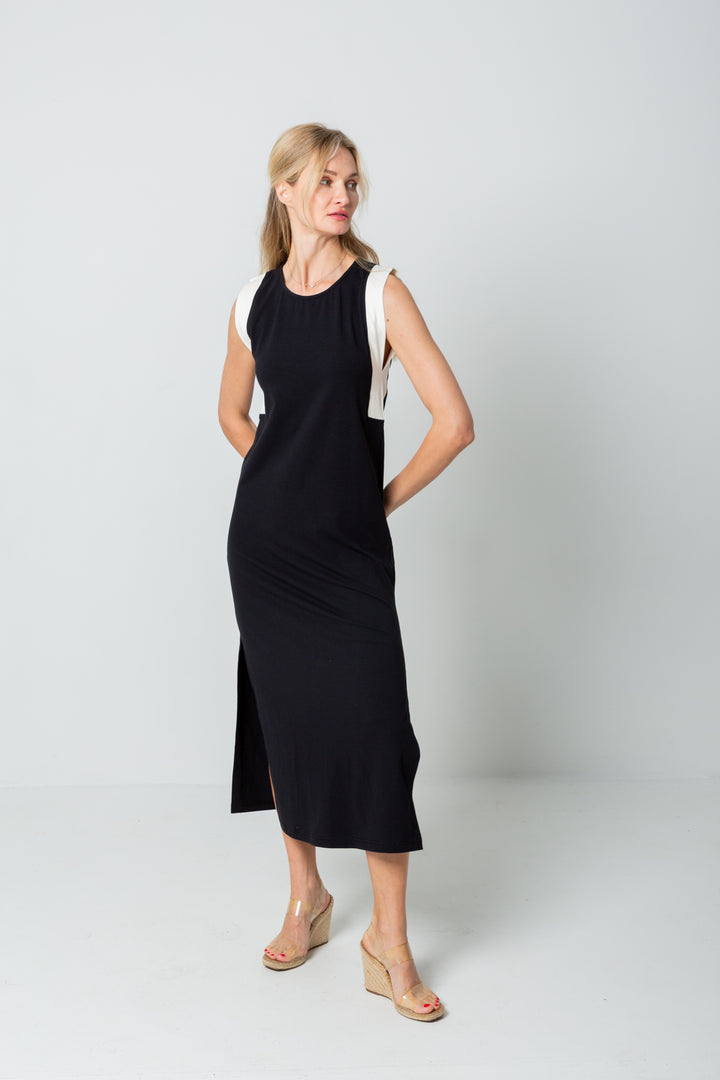 Sophia Dress Black-DRESSES-Kindacollection-Kinda