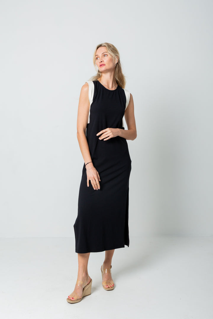 Sophia Dress Black-DRESSES-Kindacollection-Kinda
