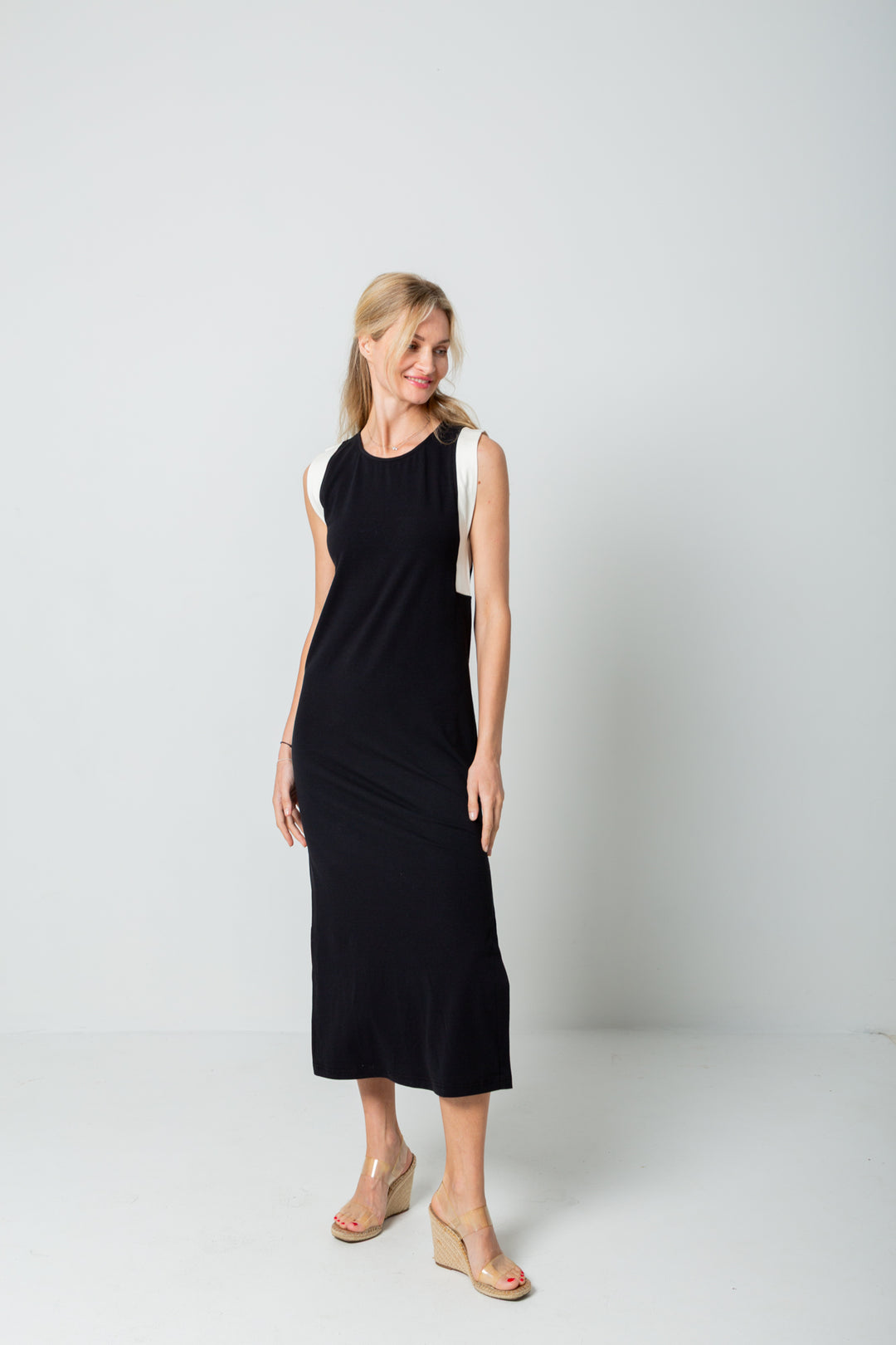 Sophia Dress Black-DRESSES-Kindacollection-Kinda