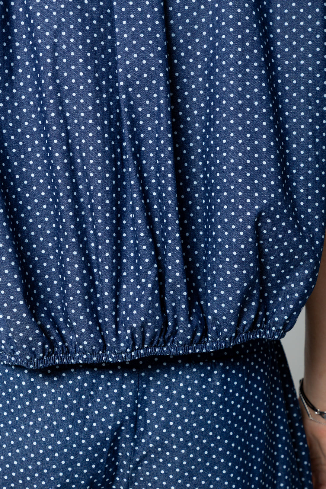 Dani Denim Polka Dot Shacket