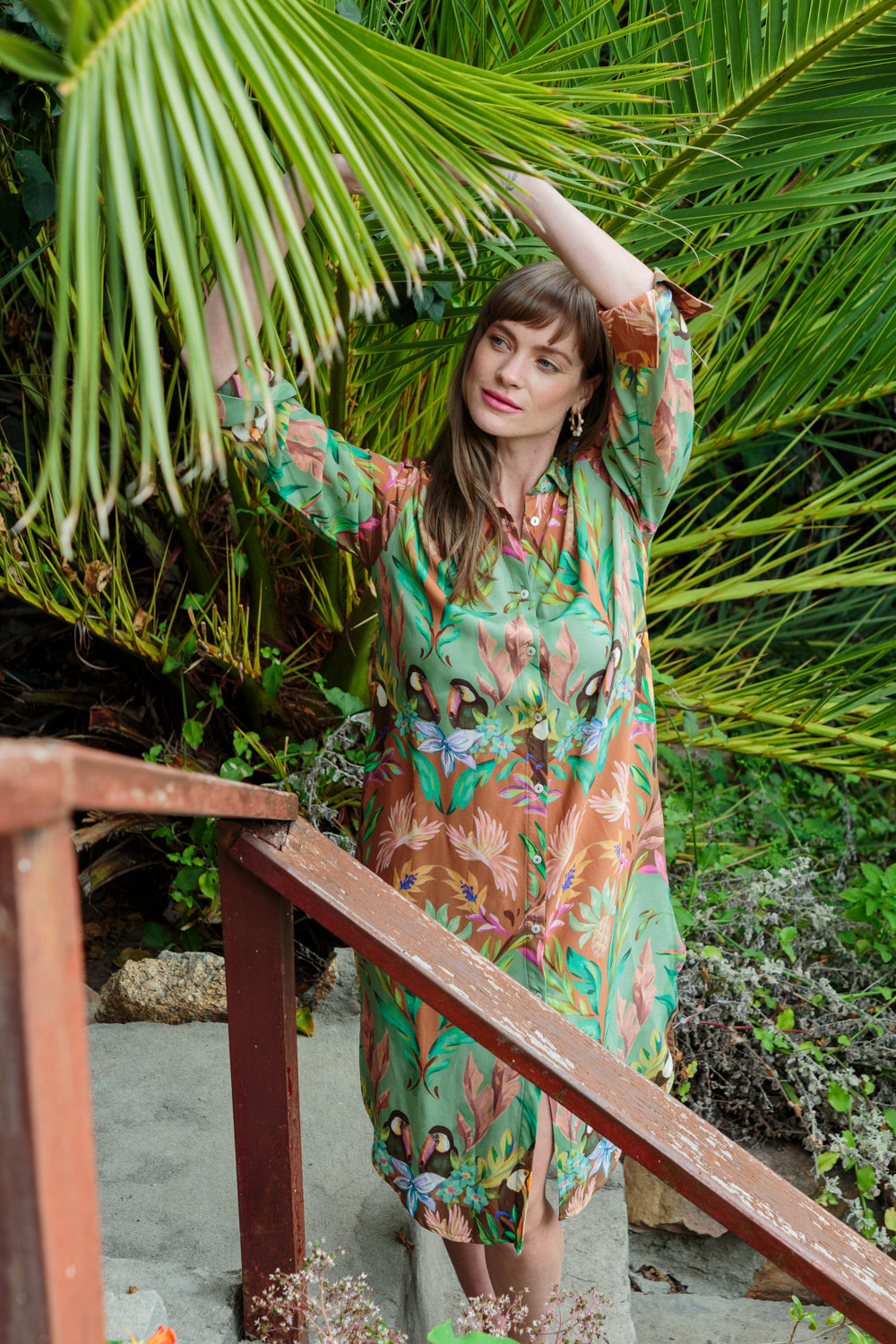 Evie Dress Coco Toucan-DRESSES-kindacollection-Kinda