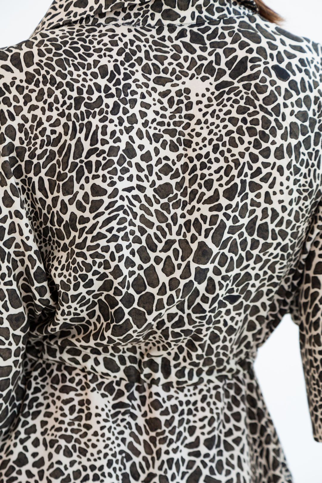 Mika Dress Giraffe Print-DRESSES-kindacollection-Kinda