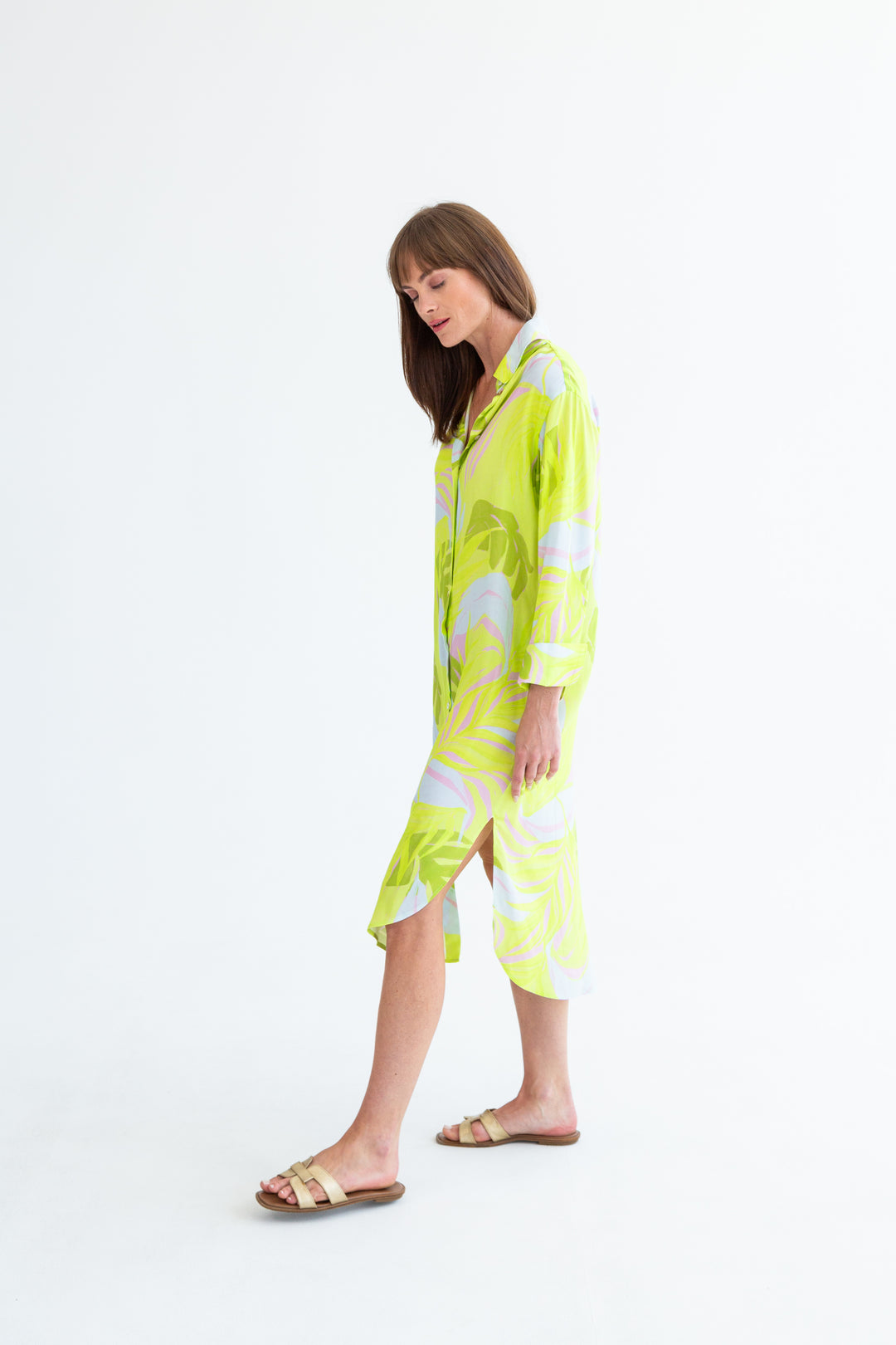 Evie Dress Lusicous Lime-DRESSES-kindacollection-Kinda