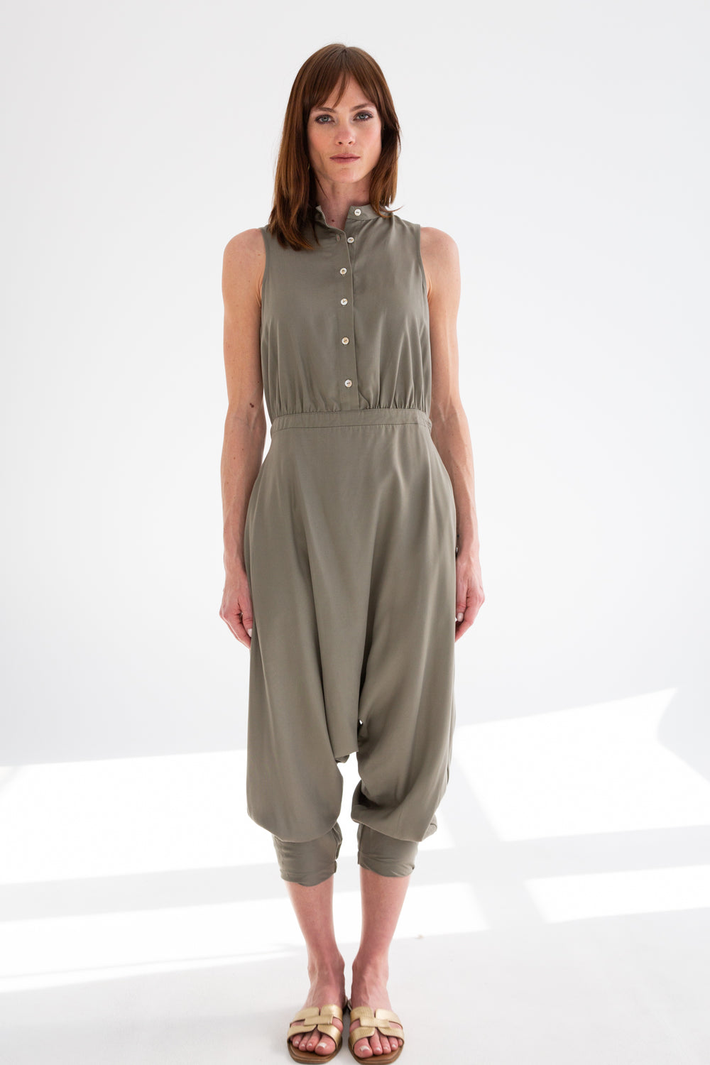 Chessie Jumpsuit Ivy-PANTS-kindacollection-Kinda