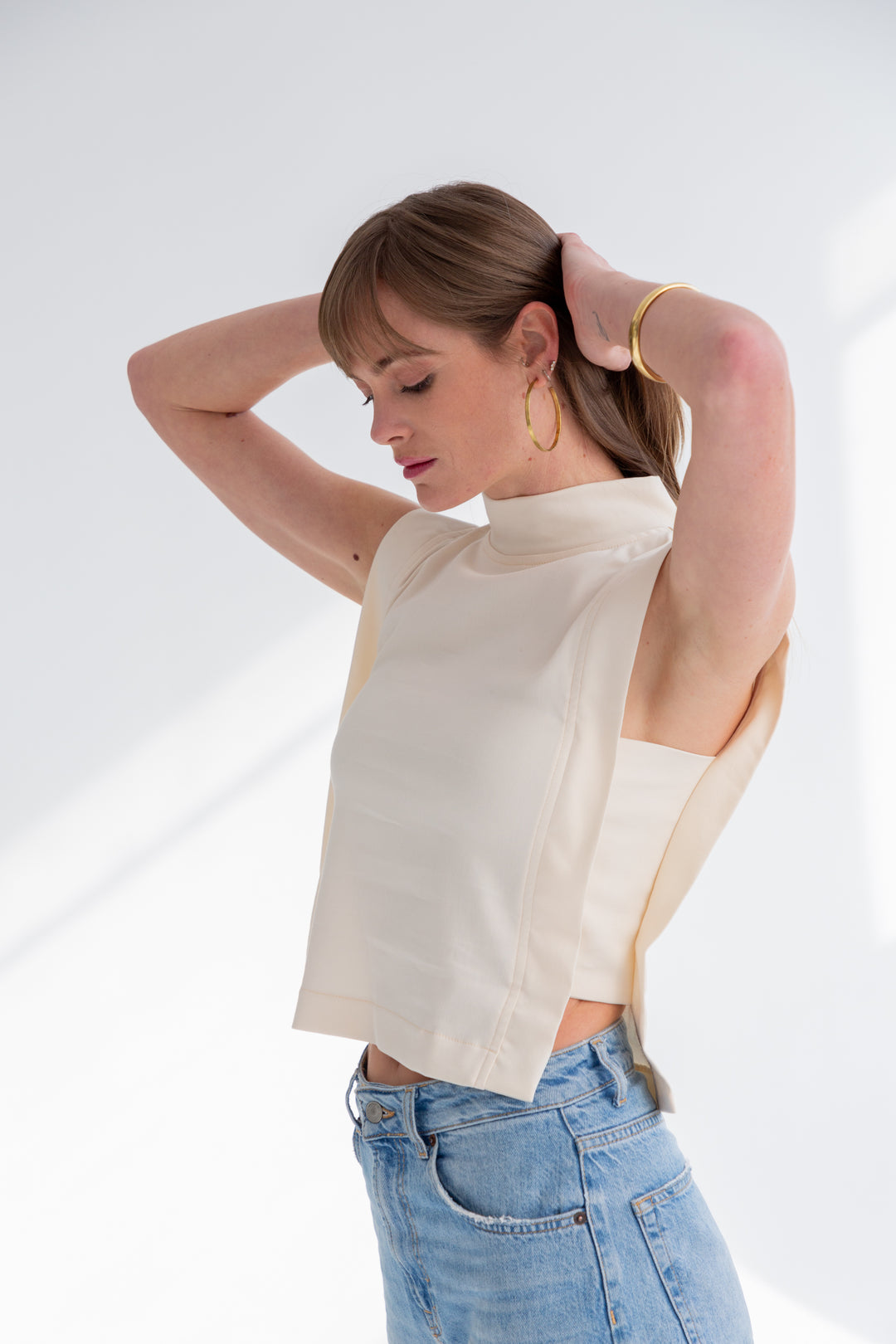 Sophie Top Ivory-TOPS-kindacollection-Kinda