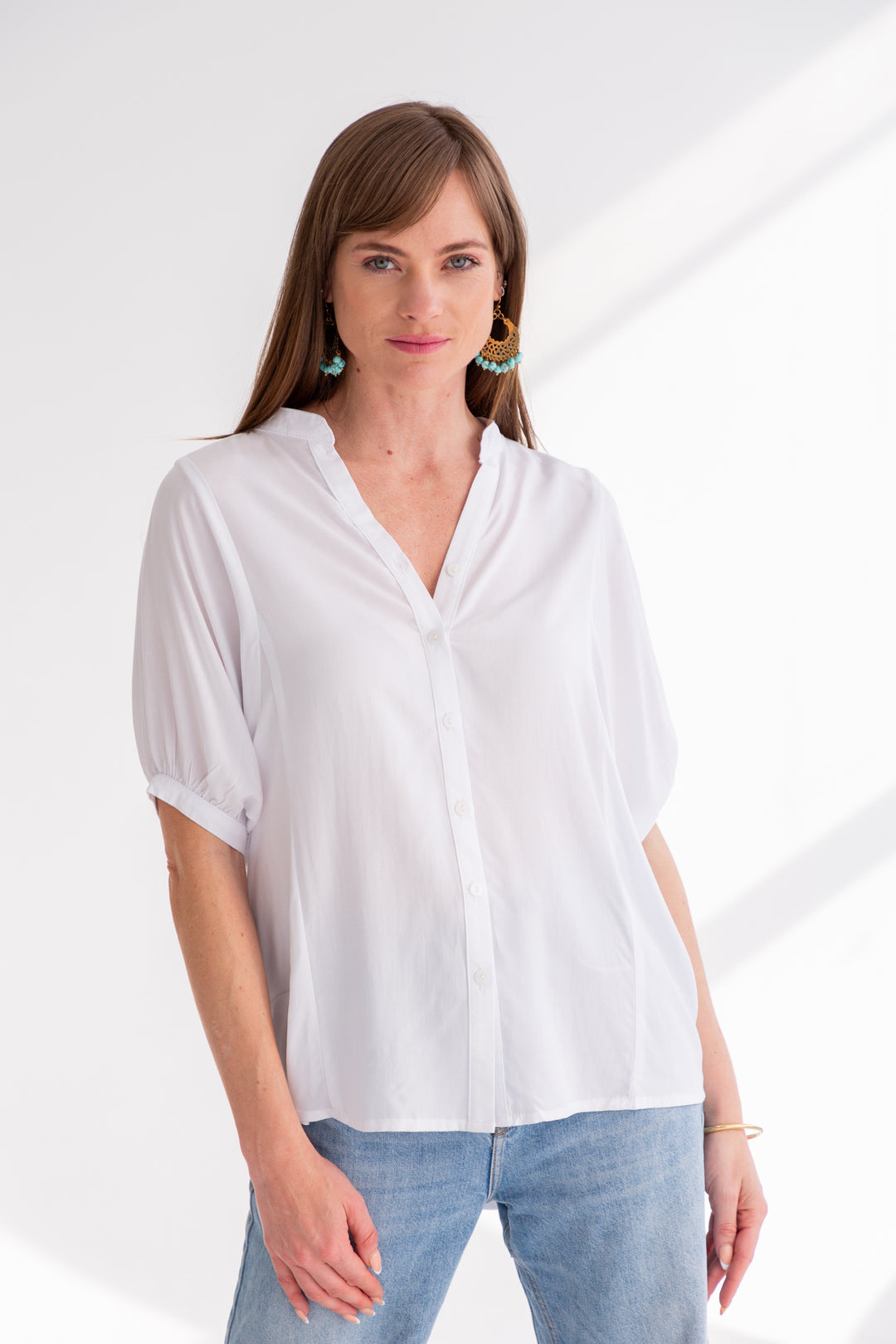 Gabi Blouse White-TOPS-kindacollection-Kinda