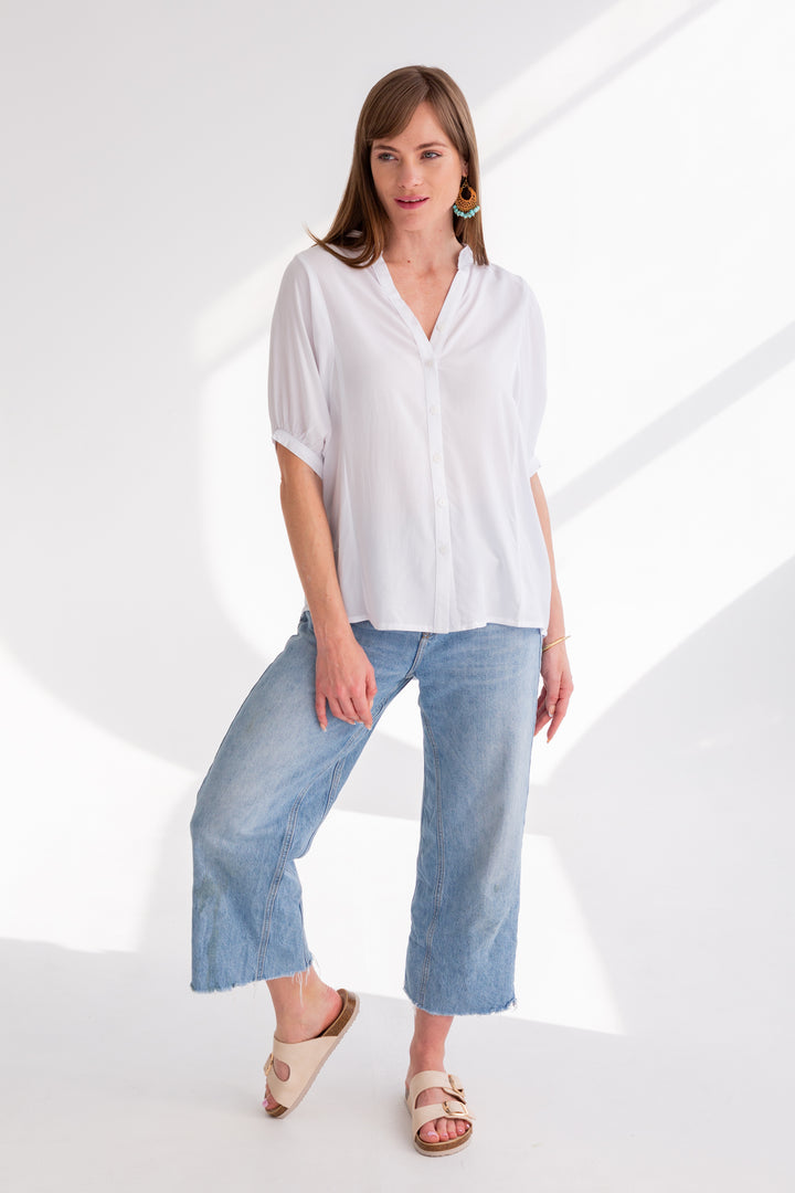 Gabi Blouse White-TOPS-kindacollection-Kinda