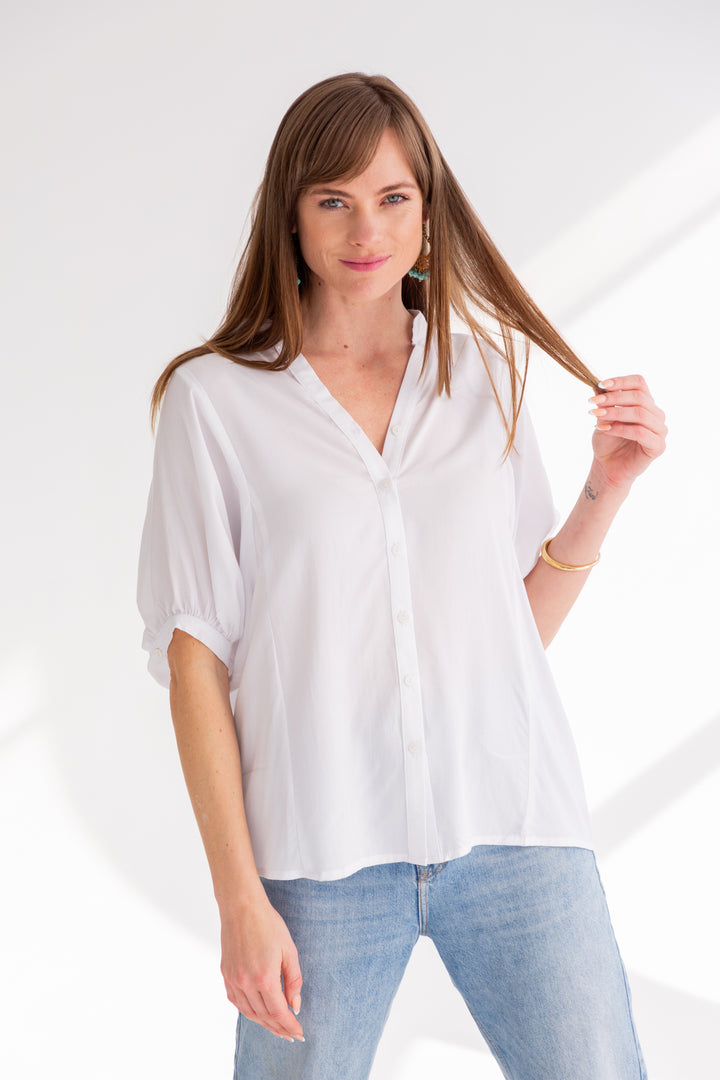 Gabi Blouse White-TOPS-kindacollection-Kinda