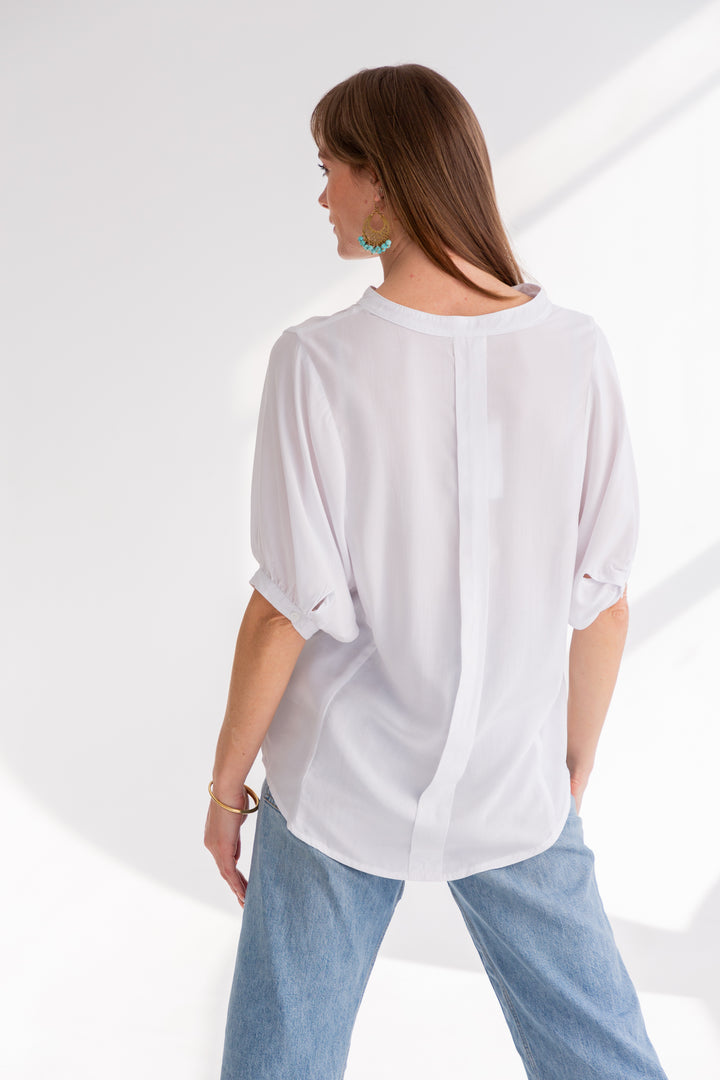 Gabi Blouse White-TOPS-kindacollection-Kinda