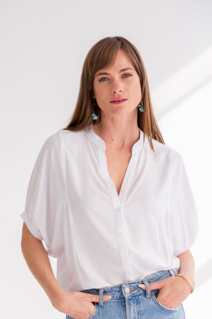 Gabi Blouse White-TOPS-kindacollection-Kinda