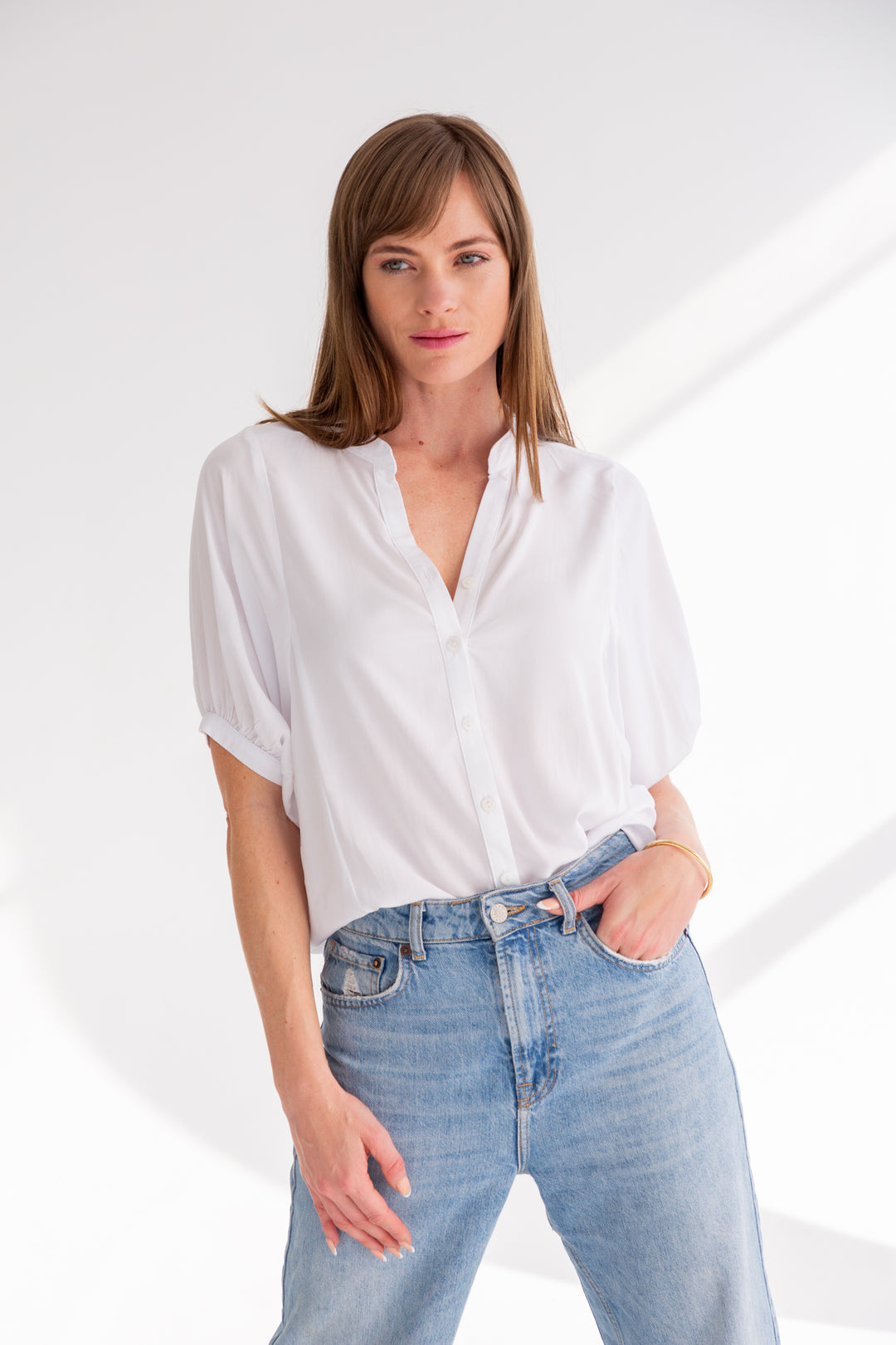 Gabi Blouse White-TOPS-kindacollection-Kinda