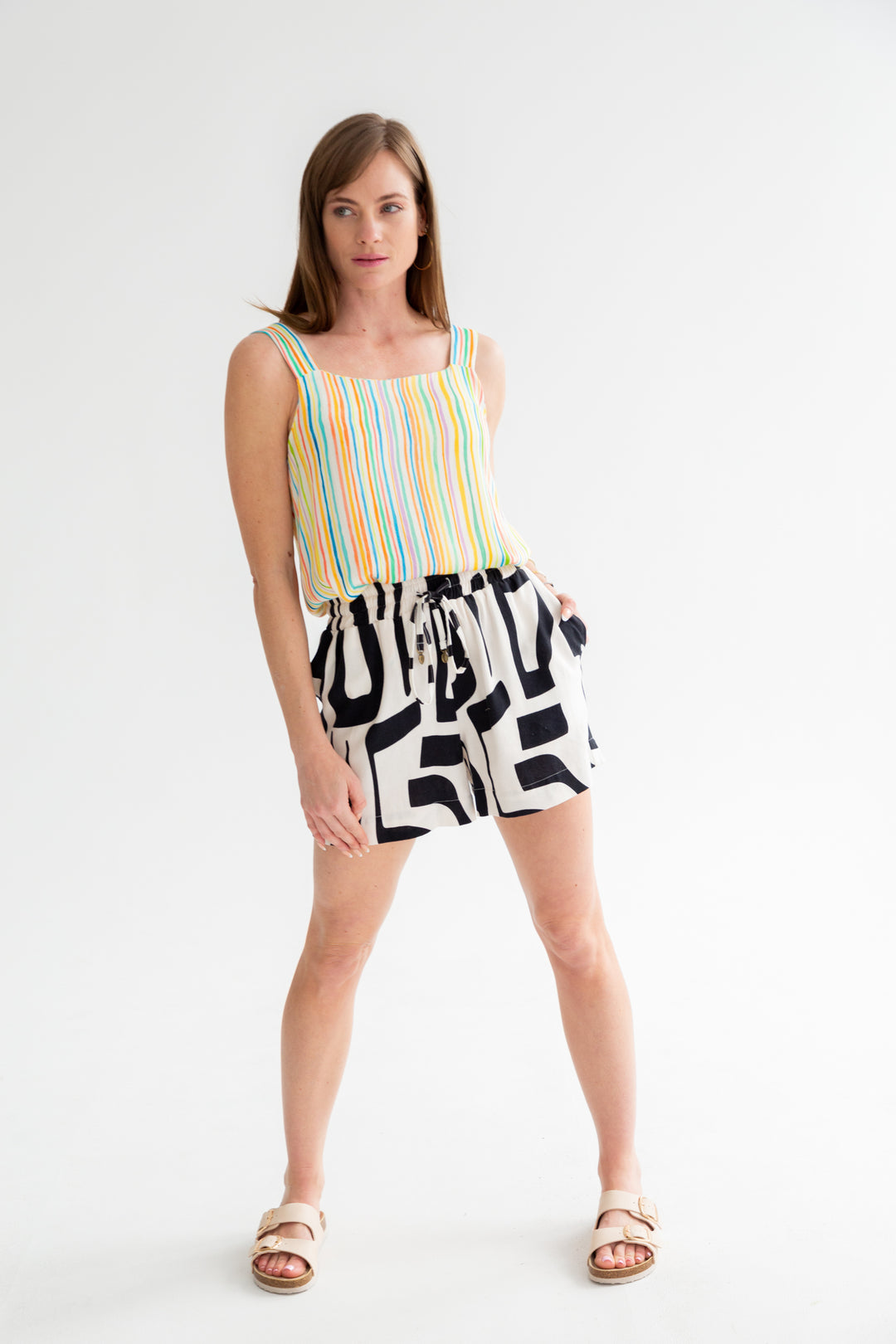 Mykonos Top Stripe-TOPS-kindacollection-Kinda