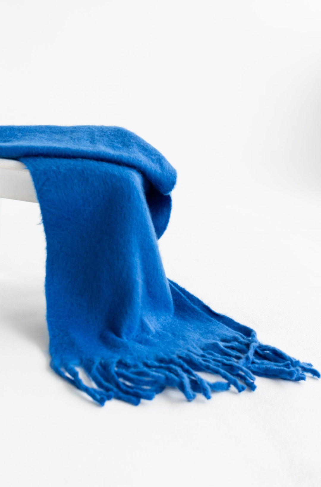 Fringe Scarf Inky Blue-ACCESSORIES-kindacollection-90CM X 180CM-Kinda