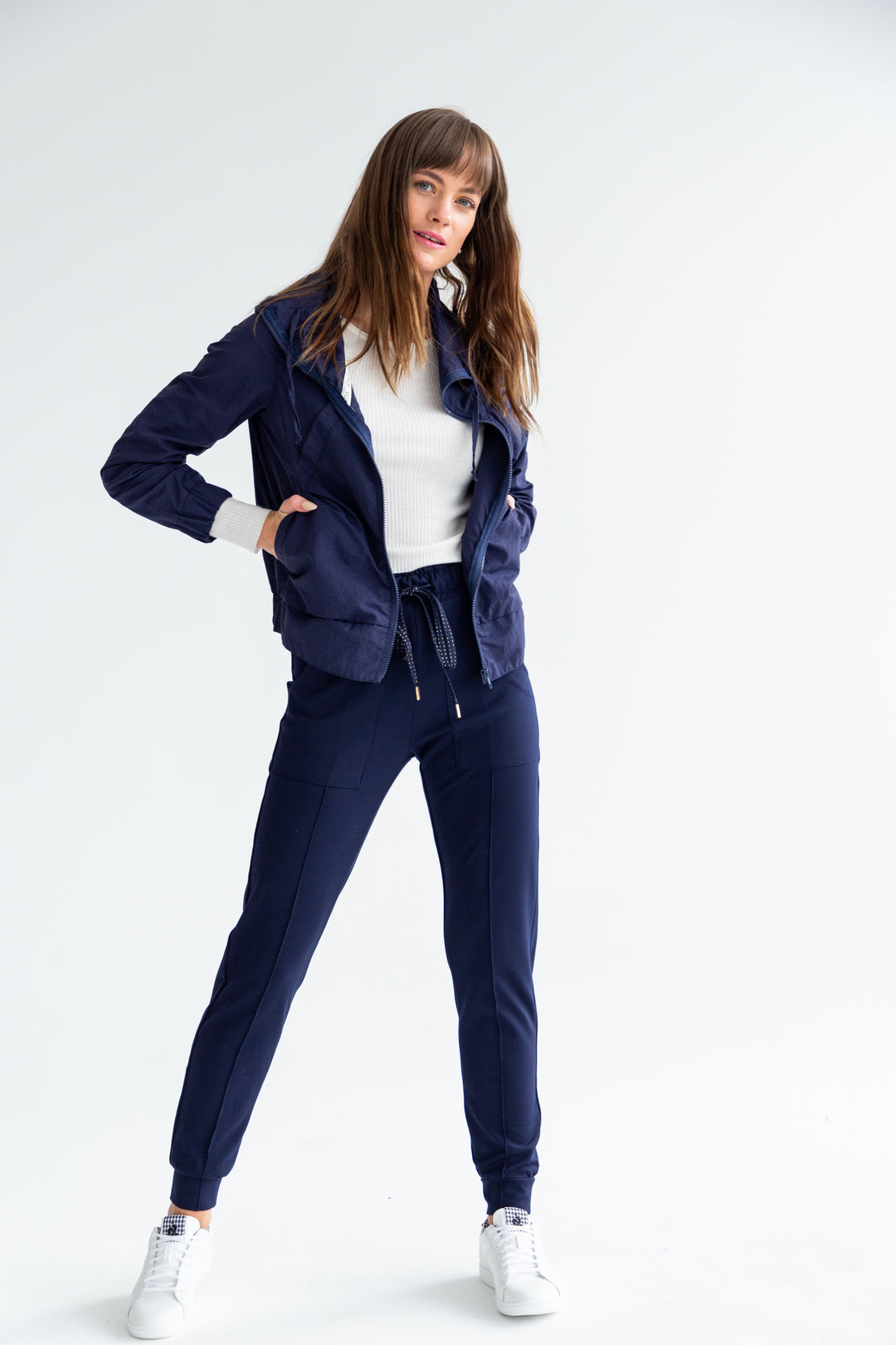 The Track Pants Navy-PANTS-kindacollection-Kinda