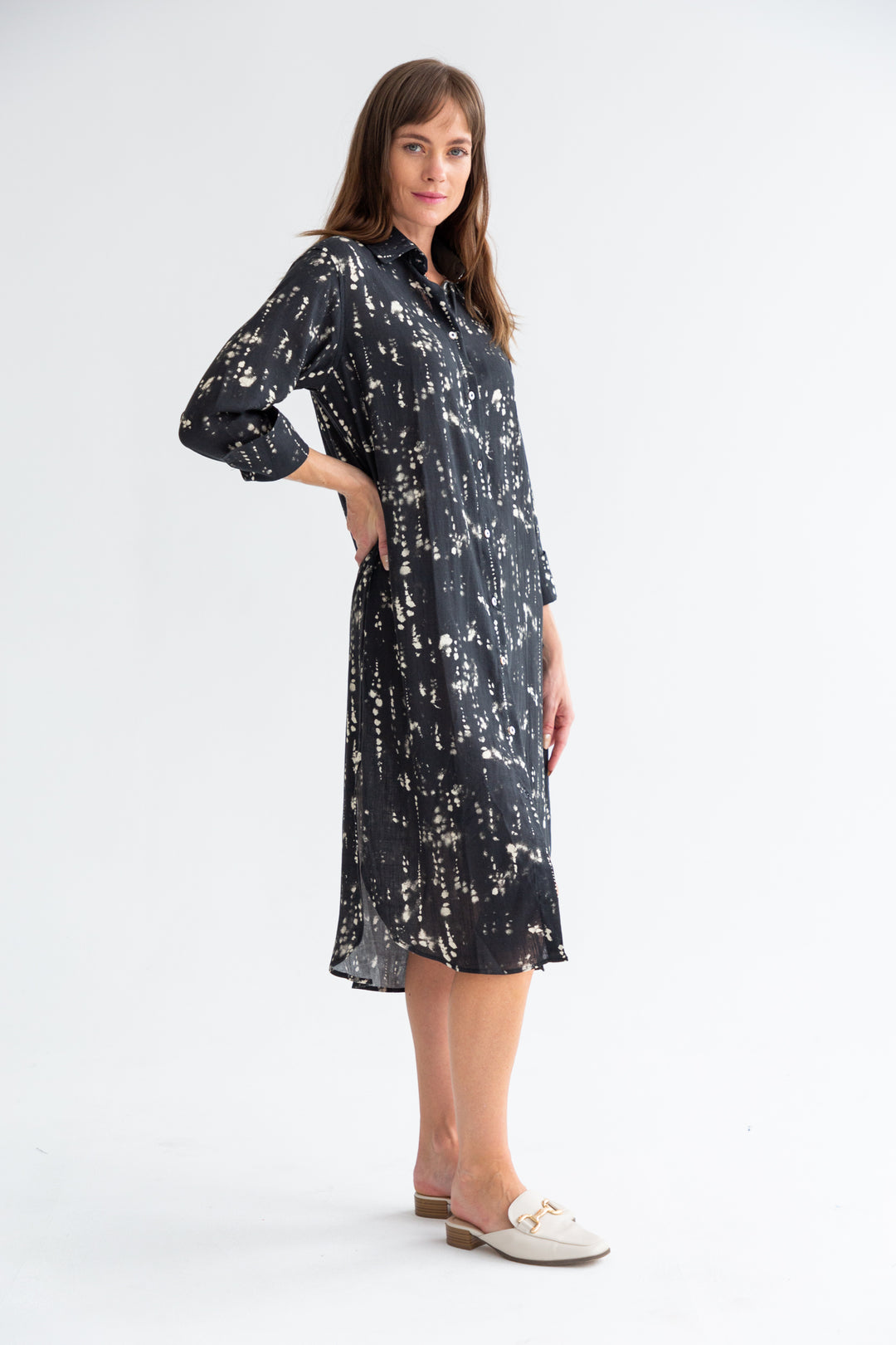 Evie Dress Black Albatross-DRESSES-kindacollection-Kinda