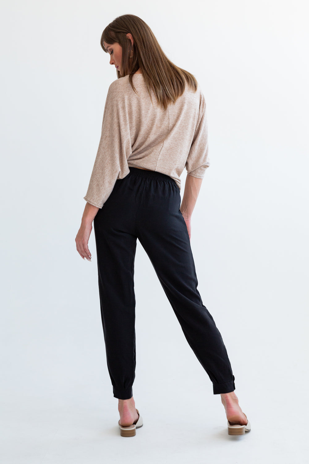 The Gorge Pants Black-PANTS-kindacollection-Kinda