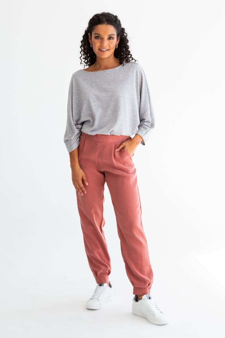 The Gorge Pants Rose Dust-PANTS-kindacollection-Kinda