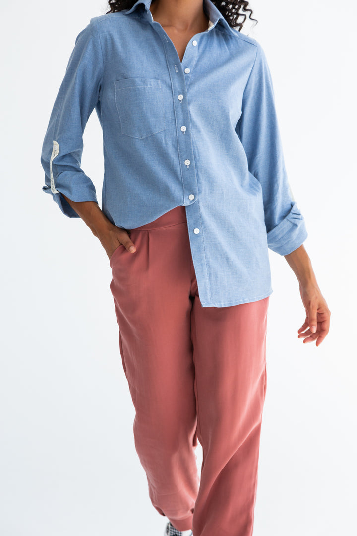 The Gorge Pants Rose Dust-PANTS-kindacollection-Kinda