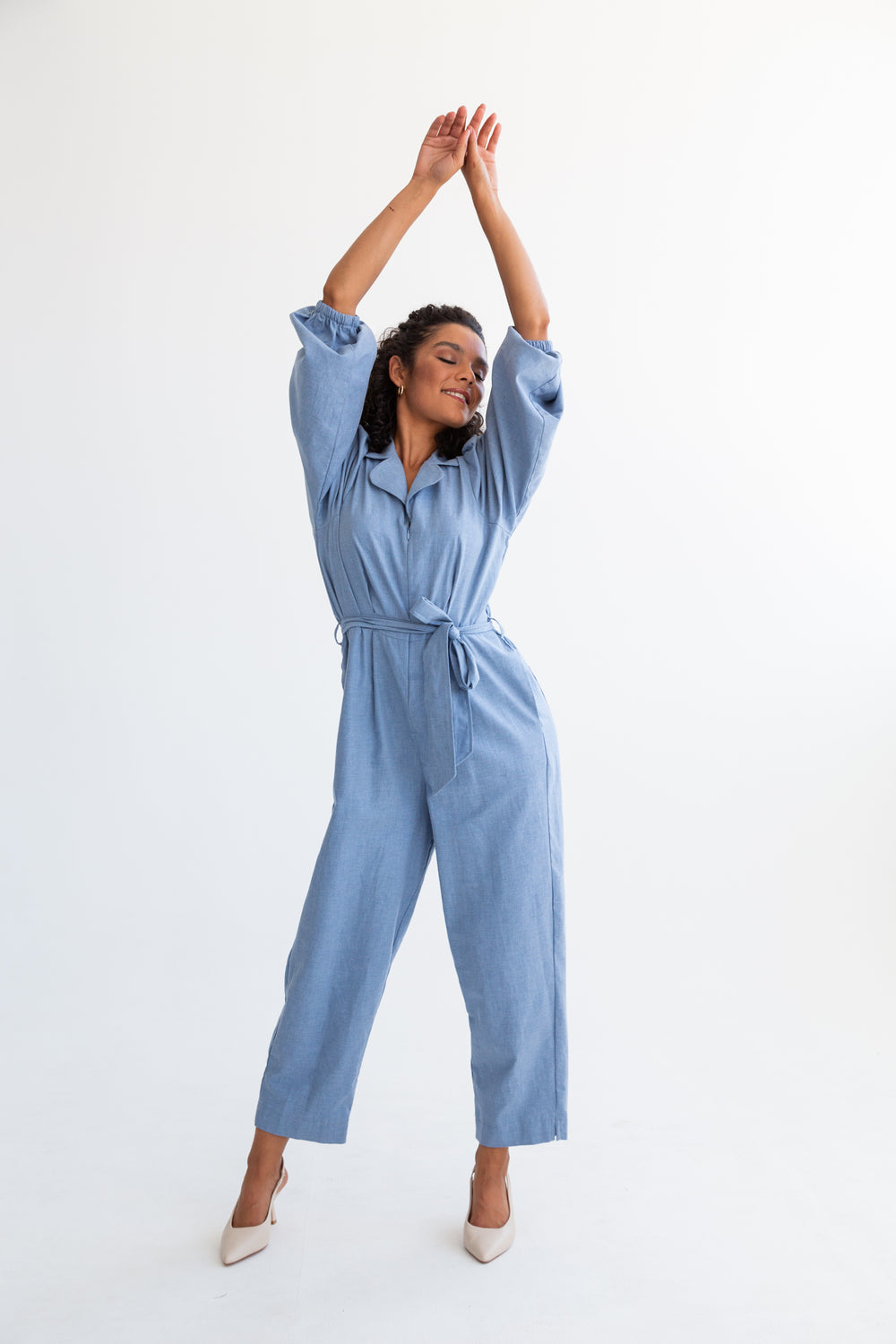 The Jemima Jumpsuit Light Denim-PANTS-kindacollection-Kinda