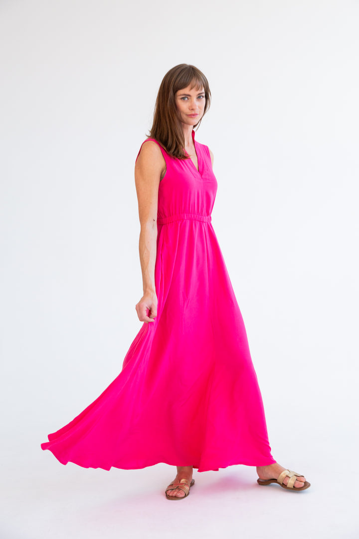 Sammi Dress Pink-DRESSES-kindacollection-Kinda
