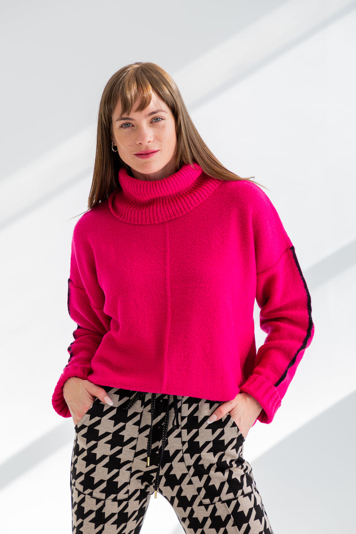 Jessica Knit Pink-TOPS-kindacollection-Kinda