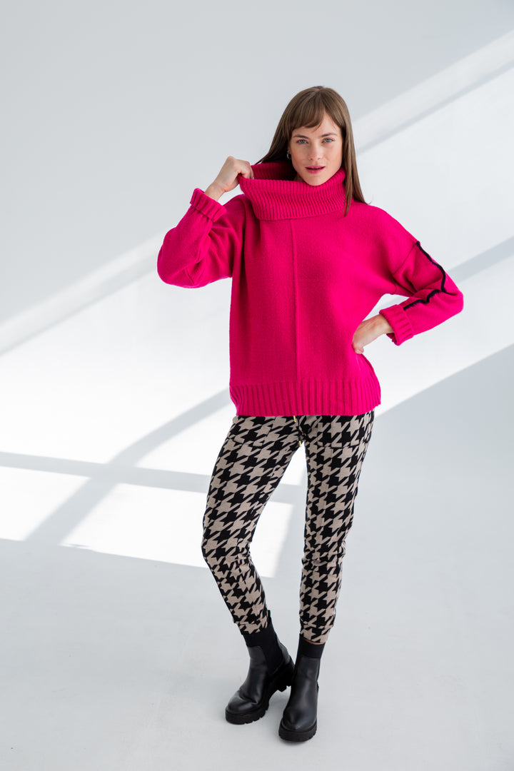 Jessica Knit Pink-TOPS-kindacollection-Kinda