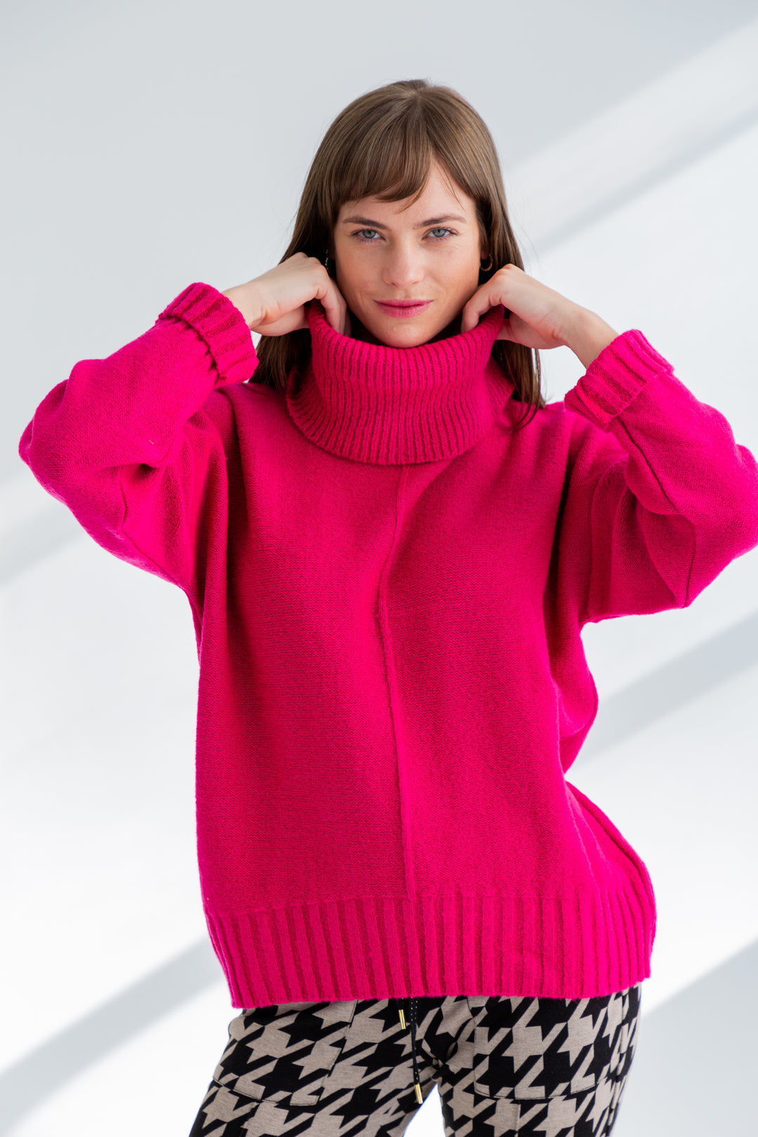 Jessica Knit Pink-TOPS-kindacollection-Kinda