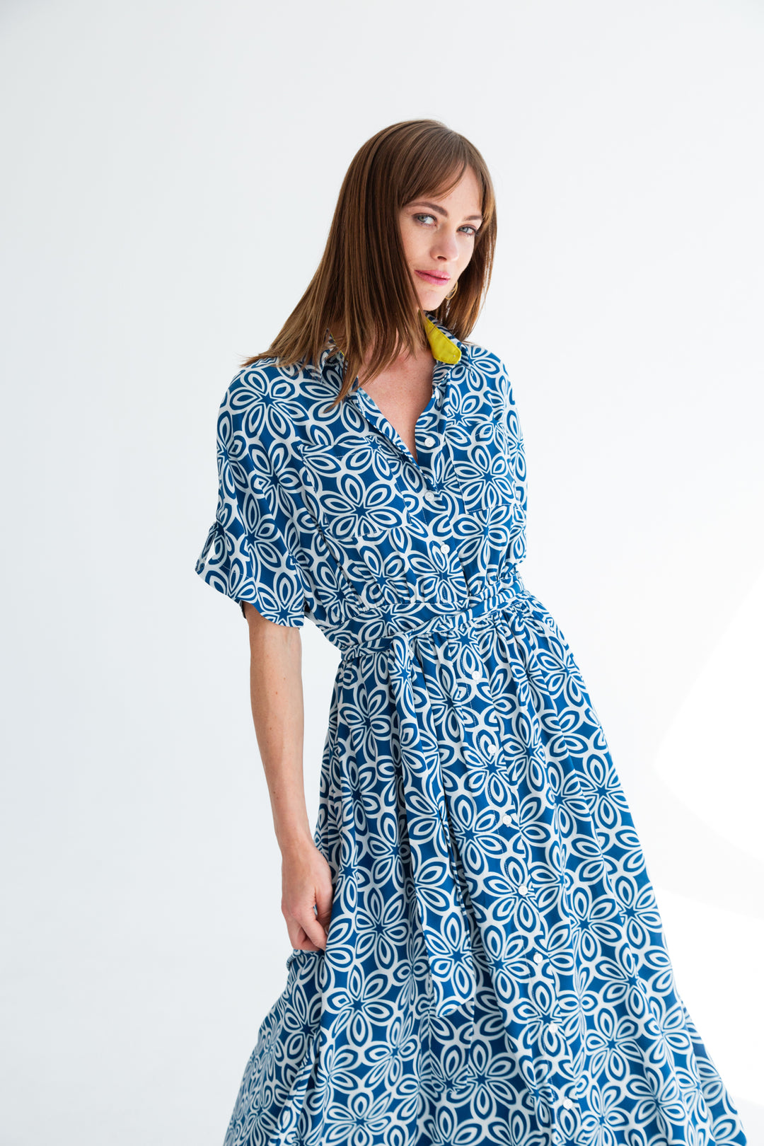 Kate Dress Greek Blue-DRESSES-kindacollection-Kinda