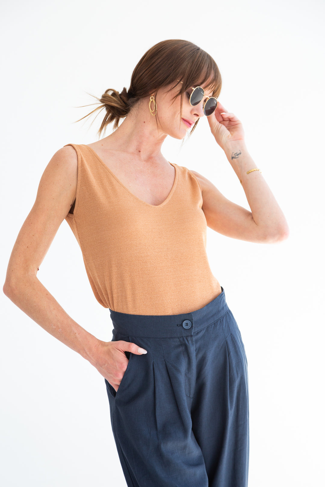 Tilly Tank FUDGE-TOPS-kindacollection-Kinda