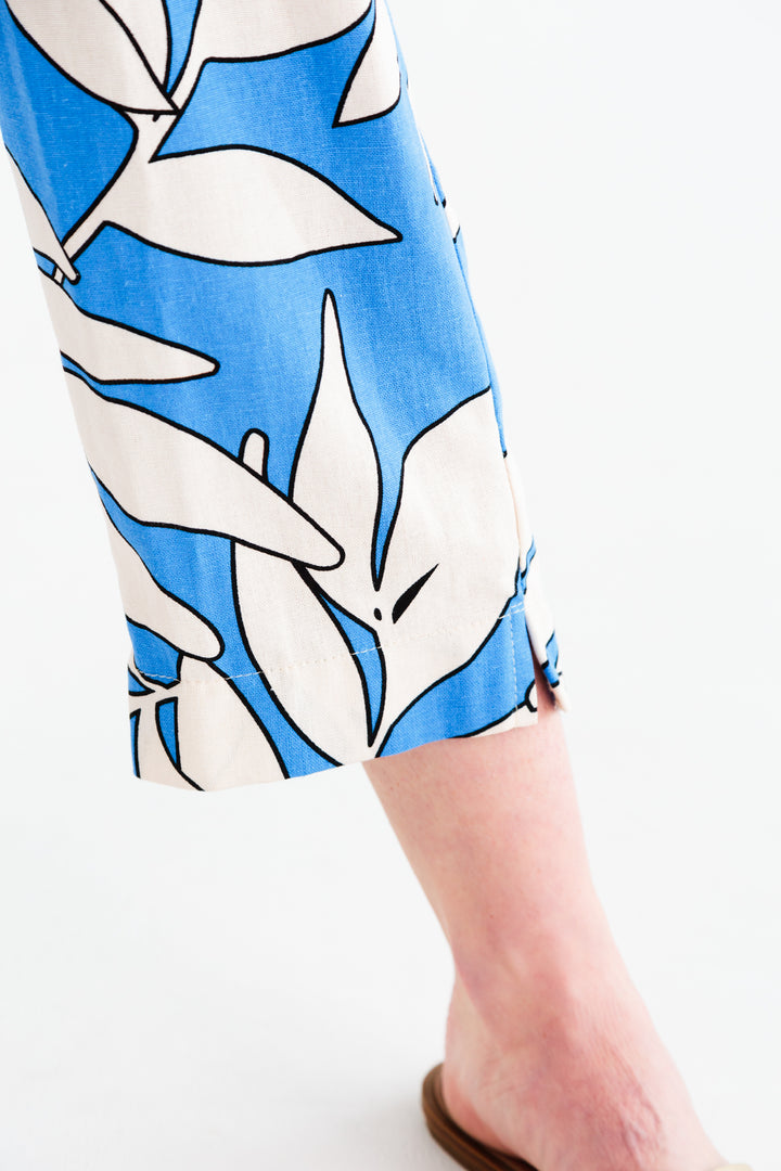 The Jemima Jumpsuit Blue Print-PANTS-kindacollection-Kinda