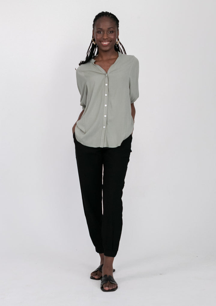 The Gorge Pants Black-PANTS-kindacollection-Kinda