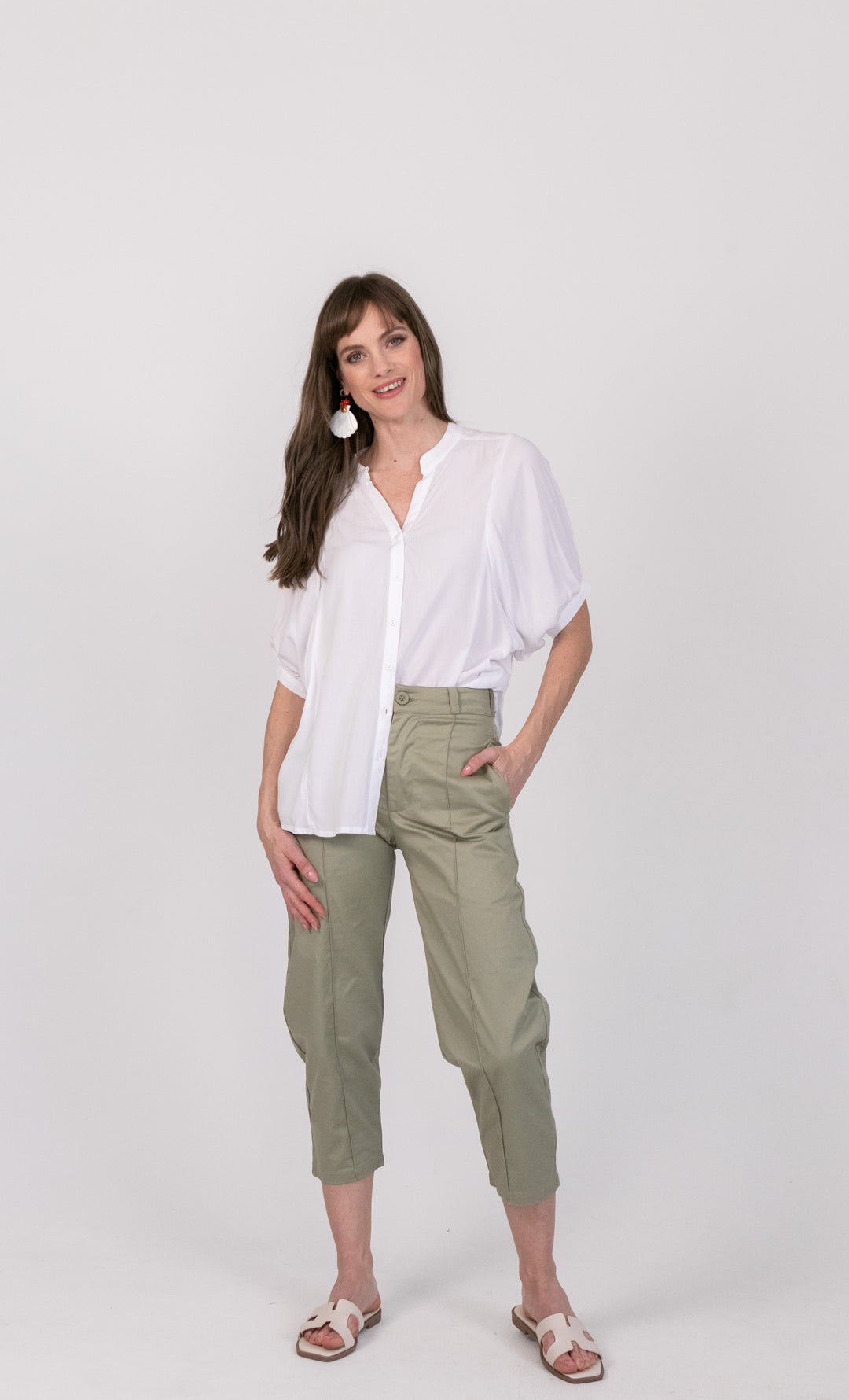 Gabi Blouse Ivory-TOPS-kindacollection-Kinda