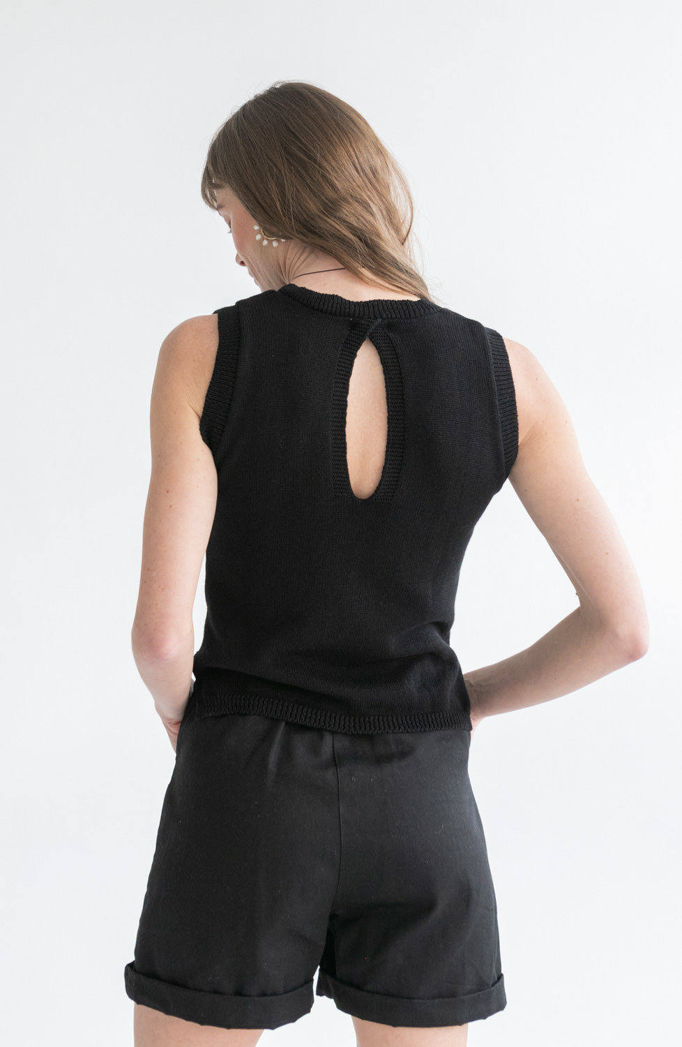 Madison Knit Black-TOPS-kindacollection-Kinda